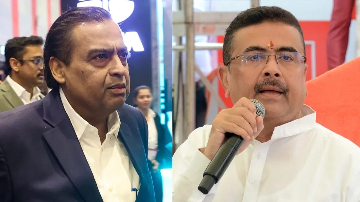 West Bengal CM Suvendu Adhikari Steps Up Investment Push With Ambani and Adani Meetings West Bengal CM Suvendu Adhikari Steps Up Investment Push With Ambani and Adani Meetings