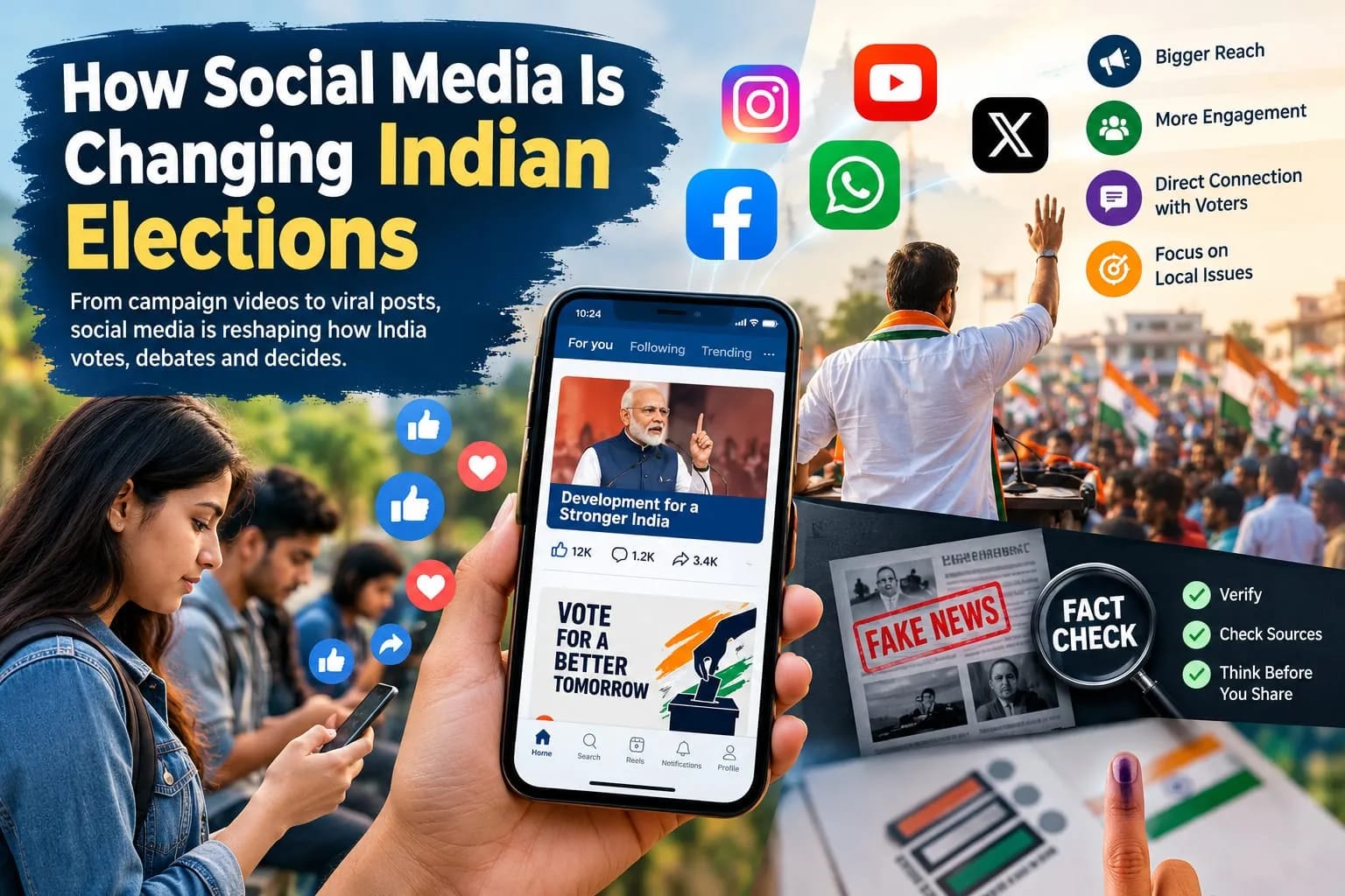 How Social Media Is Changing Indian Elections. How Social Media Is Changing Indian Elections.
