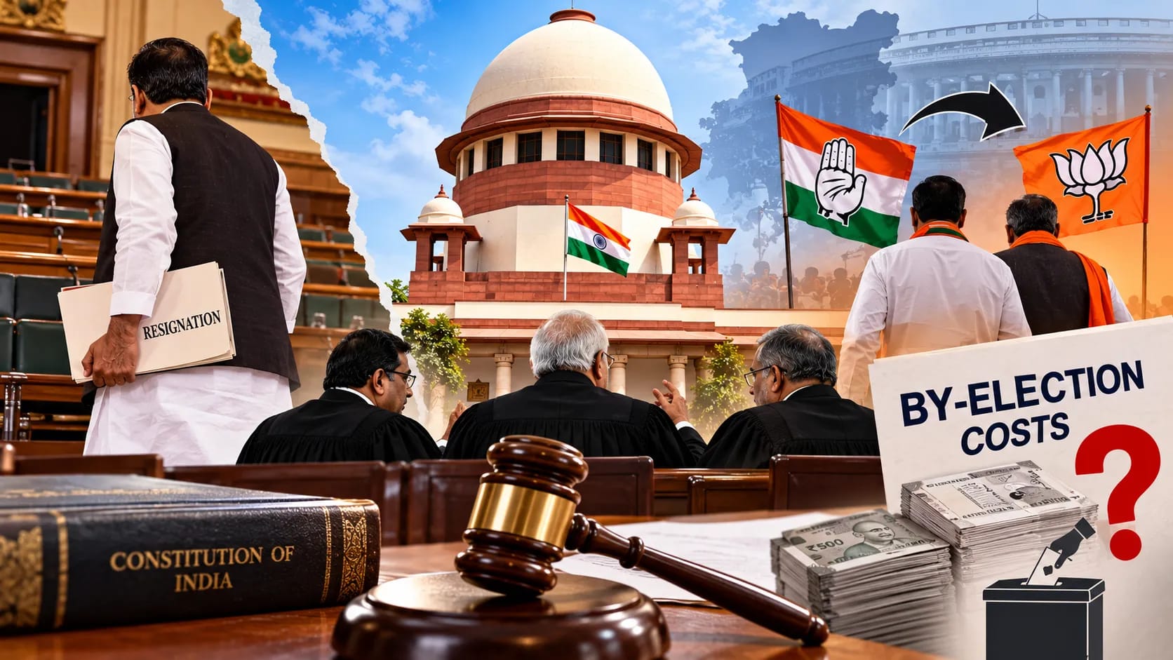 Supreme Court Examines Whether Legislators Who Resign to Switch Parties Should Bear By-Election Costs Supreme Court Examines Whether Legislators Who Resign to Switch Parties Should Bear By-Election Costs