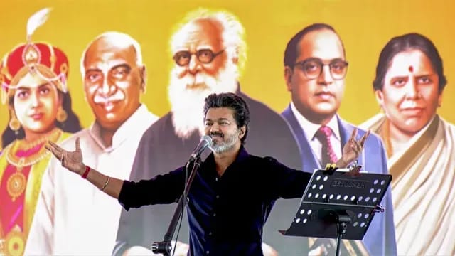 Vijay Joins Opposition Protest Against SIR, but TVK Keeps Participation Limited Vijay Joins Opposition Protest Against SIR, but TVK Keeps Participation Limited