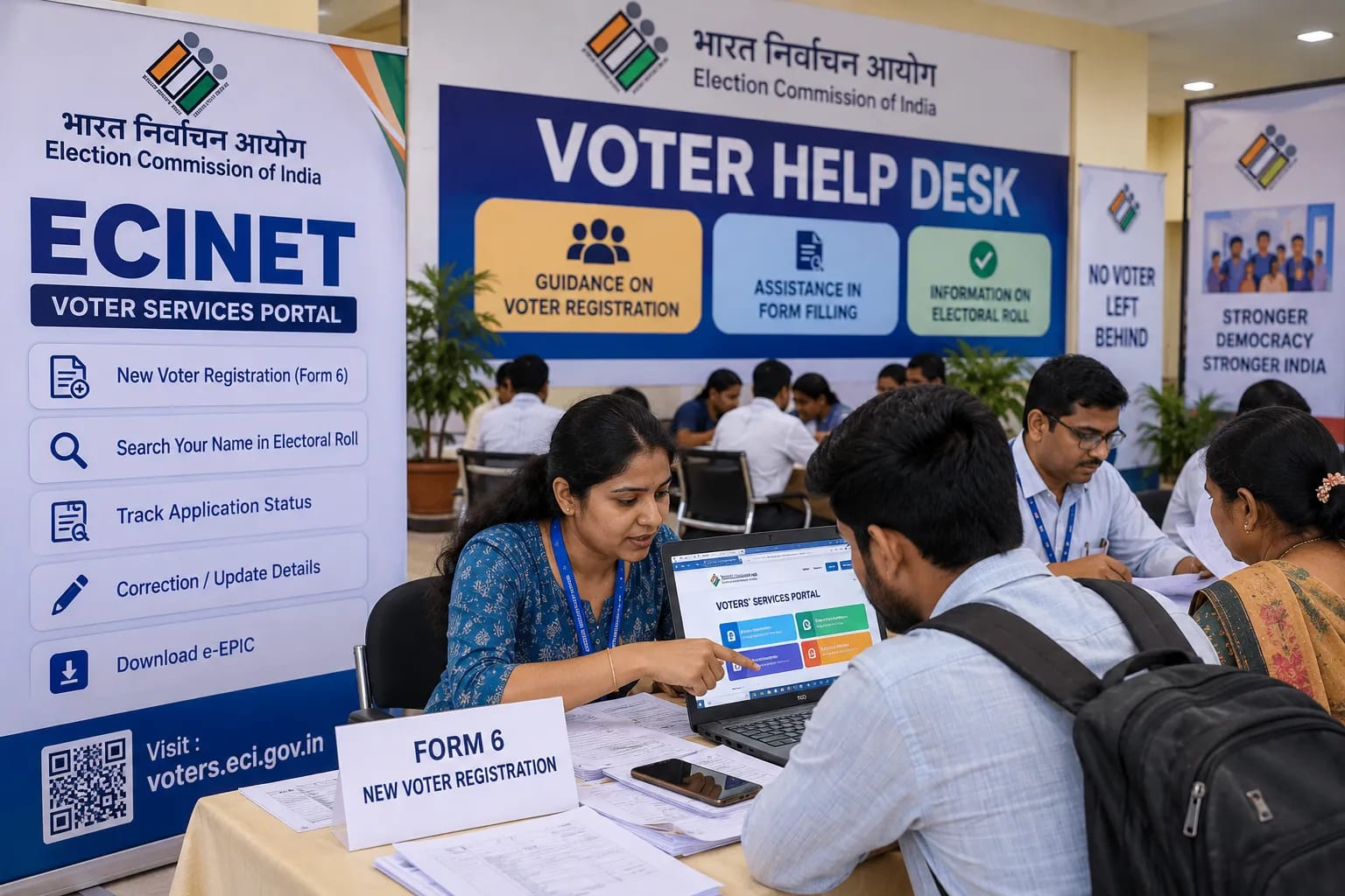 ECI's ECINET Review: New Voter-Service Measures and Electoral Roll Procedures Explained ECI's ECINET Review: New Voter-Service Measures and Electoral Roll Procedures Explained