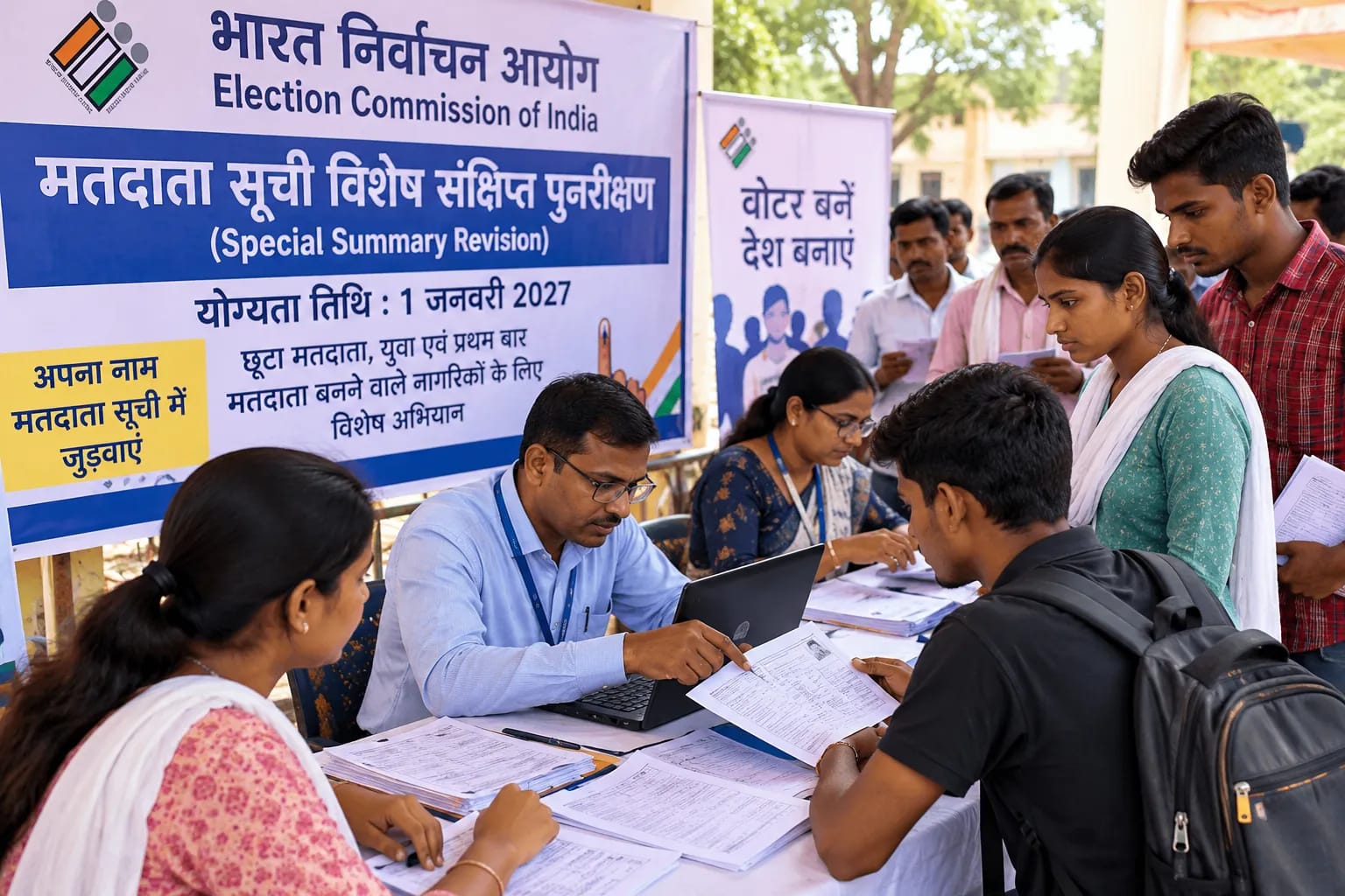 Bihar Voter Roll Revision 2026–27: ECI Focuses on Young and First-Time Voters Bihar Voter Roll Revision 2026–27: ECI Focuses on Young and First-Time Voters