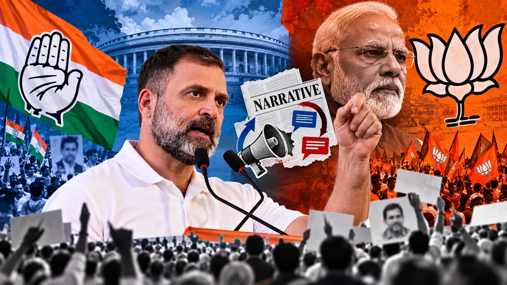 Rahul Gandhi’s Political Communication Strategy: How Congress Is Trying to Challenge the BJP’s Narrative Rahul Gandhi’s Political Communication Strategy: How Congress Is Trying to Challenge the BJP’s Narrative