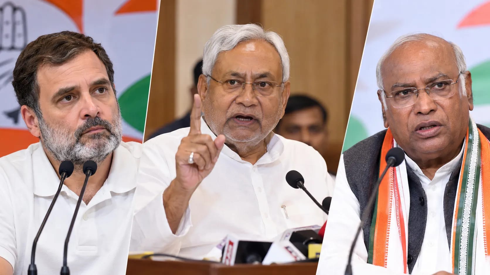 Bihar Political Controversy: CM Demands Apology from Rahul Gandhi and Kharge Bihar Political Controversy: CM Demands Apology from Rahul Gandhi and Kharge