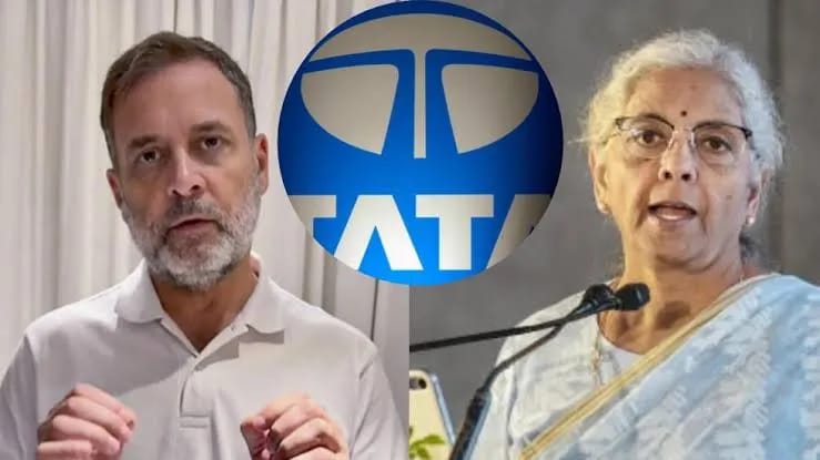 Nirmala Sitharaman Accuses Rahul Gandhi of Politicising Tata Group Dispute Nirmala Sitharaman Accuses Rahul Gandhi of Politicising Tata Group Dispute