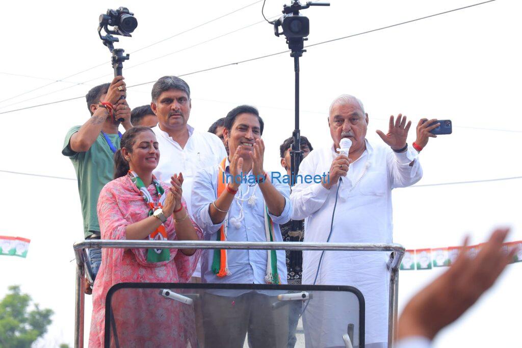 Bhupinder1-1024x683 Bhupinder Singh Hooda comments on BJP in Haryana Rally