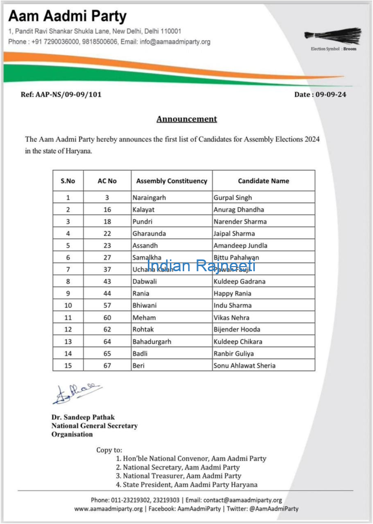 image-34-729x1024 AAP releases two lists For Haryana Elections 2024