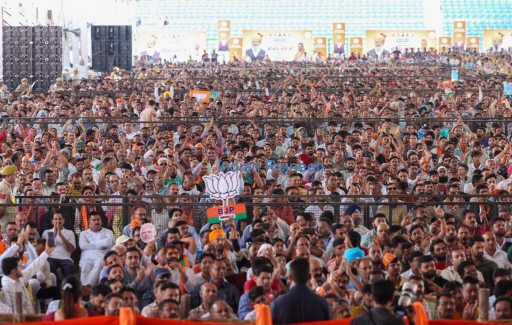 BJP-1024x651 Narendra Modi accuses Congress Party at a rally in Haryana