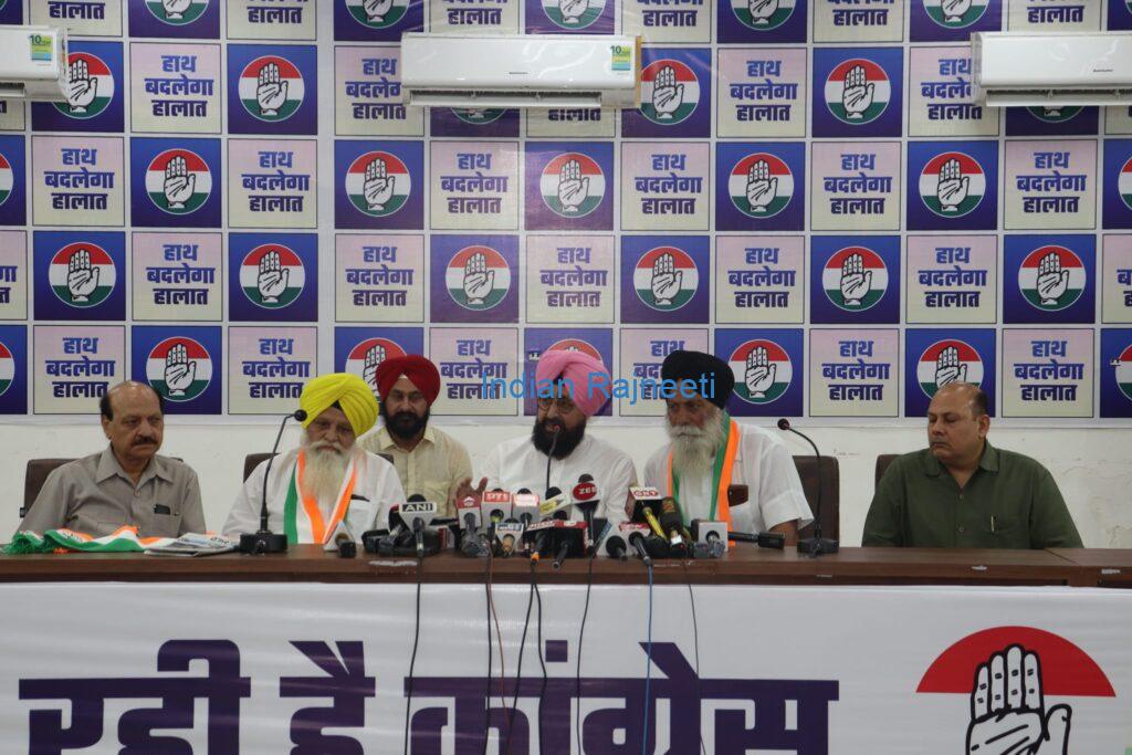 Congress-1024x683 AAP's Amir Singh support INC's Dharmapal for Haryana Elections