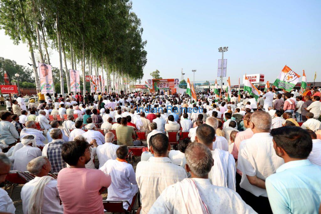 Gandhi-1024x683 Rahul Gandhi criticizes Modi Government in a rally at Haryana