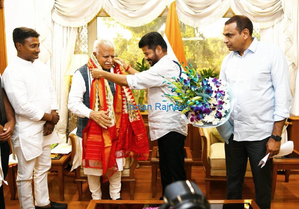Revanth-1-1024x715 Telangana CM Revanth Reddy met Union Minister Manohar Lal